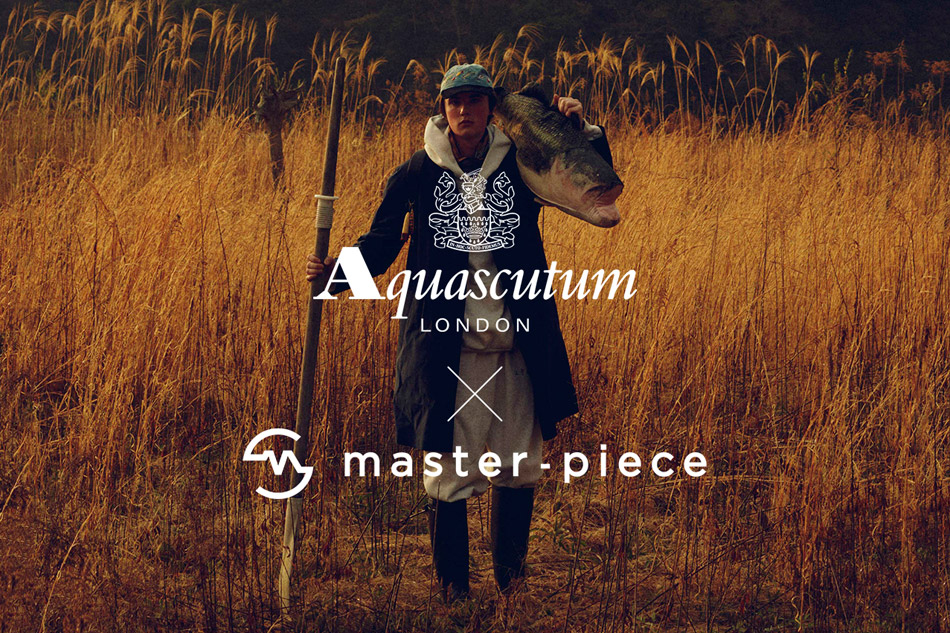 【新商品】Aquascutum×master-pieceとコラボレーション